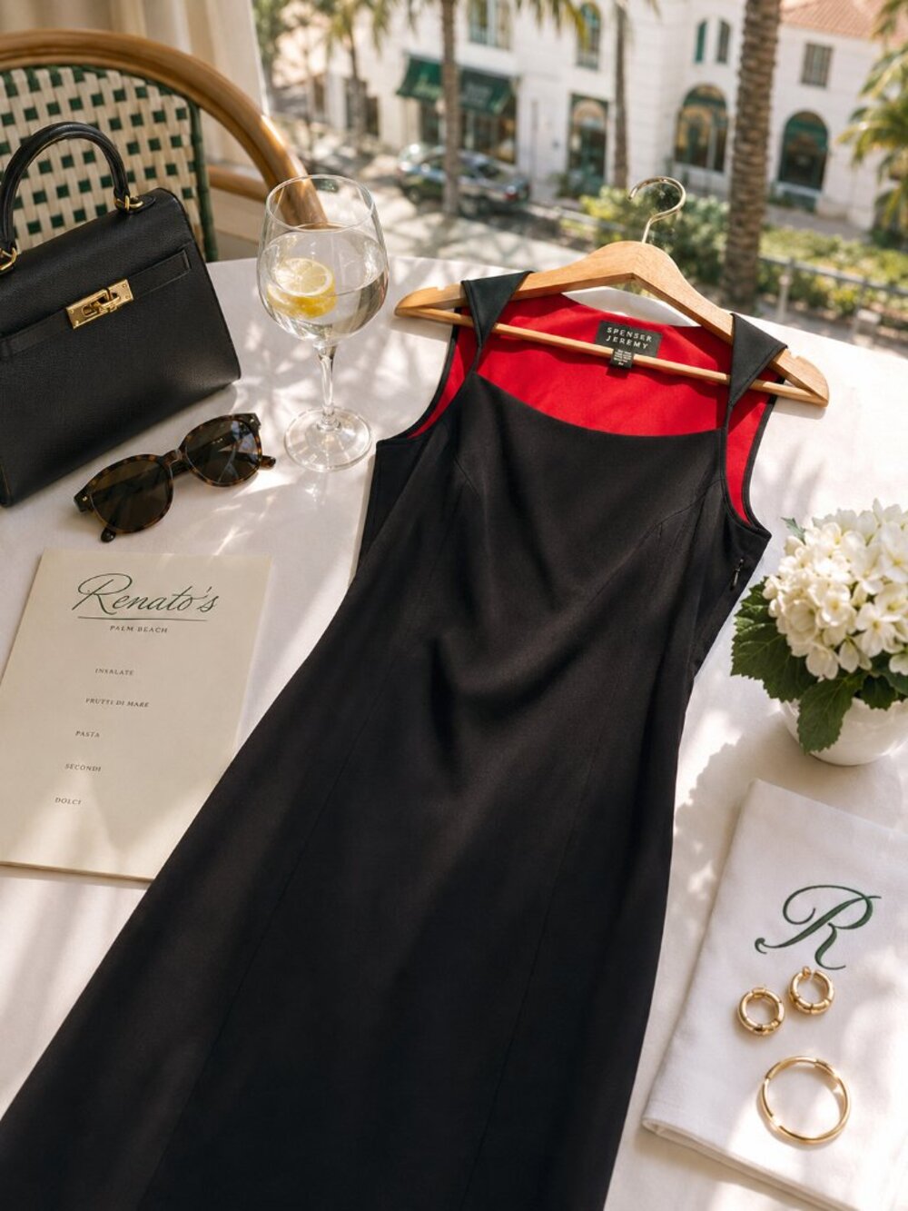 Spenser Jeremy Sleeveless Sheath Dress Minimalist Old Money
